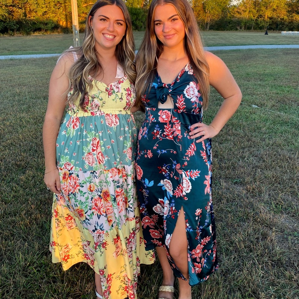 Floral dress worn once